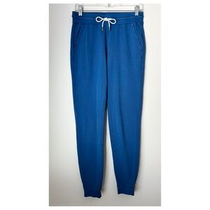 MATE the Label Organic Terry Classic Jogger Sweatpants Size Small Blue Lounge